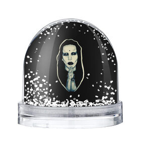 Снежный шар с принтом Marilyn Manson в Санкт-Петербурге, Пластик | Изображение внутри шара печатается на глянцевой фотобумаге с двух сторон | manson | marilyn | marilyn manson | мэнсон | мэрилин | мэрилин мэнсон