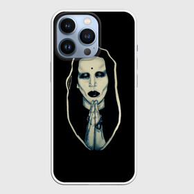 Чехол для iPhone 13 Pro с принтом Marilyn Manson в Санкт-Петербурге,  |  | manson | marilyn | marilyn manson | мэнсон | мэрилин | мэрилин мэнсон