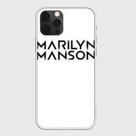 Чехол для iPhone 12 Pro Max с принтом Marilyn Manson в Санкт-Петербурге, Силикон |  | Тематика изображения на принте: 