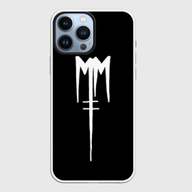 Чехол для iPhone 13 Pro Max с принтом Marilyn Manson в Санкт-Петербурге,  |  | goth | gothic | manson | marilyn | metal | mm | music | rock | гот | готы | метал | мэнсон | мэрилин | рок