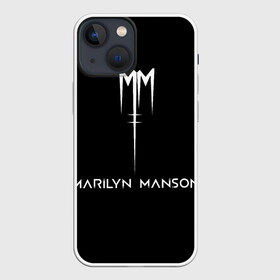 Чехол для iPhone 13 mini с принтом Marilyn Manson в Санкт-Петербурге,  |  | manson | marilyn | marilyn manson | мэнсон | мэрилин | мэрилин мэнсон