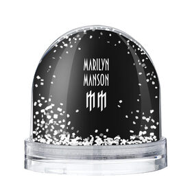 Снежный шар с принтом Marilyn Manson в Санкт-Петербурге, Пластик | Изображение внутри шара печатается на глянцевой фотобумаге с двух сторон | manson | marilyn | marilyn manson | мэнсон | мэрилин | мэрилин мэнсон