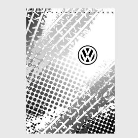 Скетчбук с принтом Volkswagen в Санкт-Петербурге, 100% бумага
 | 48 листов, плотность листов — 100 г/м2, плотность картонной обложки — 250 г/м2. Листы скреплены сверху удобной пружинной спиралью | Тематика изображения на принте: volkswagen | vw | vw значок | vw лого | vw марка | vw эмблема | wv | значок vw | значок фольксваген | лого автомобиля | лого вольцваген | логотип vw | фольксваген | фольцваген