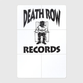 Магнитный плакат 2Х3 с принтом Death Row Records в Санкт-Петербурге, Полимерный материал с магнитным слоем | 6 деталей размером 9*9 см | death row | dr dre | hip hop | rap | snoop dogg