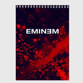 Скетчбук с принтом EMINEM ЭМИНЕМ в Санкт-Петербурге, 100% бумага
 | 48 листов, плотность листов — 100 г/м2, плотность картонной обложки — 250 г/м2. Листы скреплены сверху удобной пружинной спиралью | Тематика изображения на принте: eminem | logo | music | oldschool | rap | raper | еминем | лого | логотип | логотипы | музыка | музыкант | олдскул | рэп | рэпер | рэппер | символ | символы | эминем