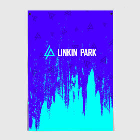 Постер с принтом LINKIN PARK / ЛИНКИН ПАРК в Санкт-Петербурге, 100% бумага
 | бумага, плотность 150 мг. Матовая, но за счет высокого коэффициента гладкости имеет небольшой блеск и дает на свету блики, но в отличии от глянцевой бумаги не покрыта лаком | linkin | linkinpark | logo | lp | music | park | rock | линкин | линкинпарк | лого | логотип | логотипы | лп | музыка | парк | рок | символ