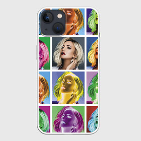 Чехол для iPhone 13 с принтом Buzova pop art в Санкт-Петербурге,  |  | buzova | celebrity | color | eyes | face | hairstyle | lips | olga | pop art | star | vanguard | авангард | глаза | губы | звезда | знаменитость | лицо | ольга бузова | поп арт | цвет