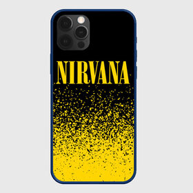 Чехол для iPhone 12 Pro с принтом NIRVANA / НИРВАНА в Санкт-Петербурге, силикон | область печати: задняя сторона чехла, без боковых панелей | band | cobain | face | kurt | logo | music | nirvana | rock | rocknroll | группа | кобейн | курт | лого | логотип | музыка | музыкальная | нирвана | рожица | рок | рокнролл | символ