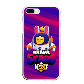 Чехол для iPhone 7Plus/8 Plus матовый с принтом ЛУННЫЙ СПРУТ BRAWL STARS в Санкт-Петербурге, Силикон | Область печати: задняя сторона чехла, без боковых панелей | 8 bit | brawl | crow | leon | max | mecha | moon sprout | nani | rogue | sally | spike | sprout | stars | werewolf | wolf | бравл | волк | ворон | заяц | леон | лунный спрут | макс | мортис | нани | оборотень | ребенку | робот | салли 