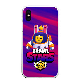 Чехол для iPhone XS Max матовый с принтом ЛУННЫЙ СПРУТ BRAWL STARS в Санкт-Петербурге, Силикон | Область печати: задняя сторона чехла, без боковых панелей | 8 bit | brawl | crow | leon | max | mecha | moon sprout | nani | rogue | sally | spike | sprout | stars | werewolf | wolf | бравл | волк | ворон | заяц | леон | лунный спрут | макс | мортис | нани | оборотень | ребенку | робот | салли 