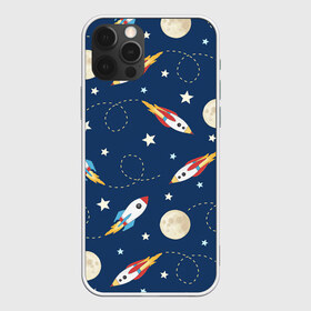 Чехол для iPhone 12 Pro Max с принтом Космический путь в Санкт-Петербурге, Силикон |  | арт | космос | луна | планета | планеты | полёт | полёт в космосе | ракета | ракеты | рисунок