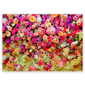 Поздравительная открытка с принтом Цветы в Санкт-Петербурге, 100% бумага | плотность бумаги 280 г/м2, матовая, на обратной стороне линовка и место для марки
 | Тематика изображения на принте: весна | красивые цветы | красота | милые цветы | орхидея | пион | роза | розы | ромашка | сад | сирень | фиалка | цветок | цветочки | цветы