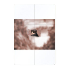 Магнитный плакат 2Х3 с принтом Дазай Осаму в Санкт-Петербурге, Полимерный материал с магнитным слоем | 6 деталей размером 9*9 см | Тематика изображения на принте: bungou stray dogs | dazai | osamu | бродячие псы | великий | дазай | осаму