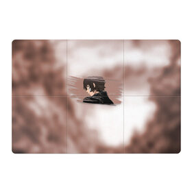 Магнитный плакат 3Х2 с принтом Дазай Осаму в Санкт-Петербурге, Полимерный материал с магнитным слоем | 6 деталей размером 9*9 см | bungou stray dogs | dazai | osamu | бродячие псы | великий | дазай | осаму