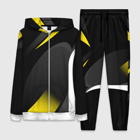 Женский костюм 3D с принтом SPORT WEAR YELLOW в Санкт-Петербурге,  |  | abstraction | geometry | neon | sport | sport wear | texture | абстракция | брызги | геометрия | краски | красный | линии | неон | неоновый | полосы | соты | спорт | спортивная одежда | спортивная форма | текстура | фигуры