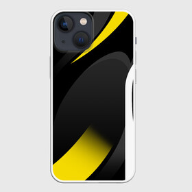 Чехол для iPhone 13 mini с принтом SPORT WEAR YELLOW в Санкт-Петербурге,  |  | abstraction | geometry | neon | sport | sport wear | texture | абстракция | брызги | геометрия | краски | красный | линии | неон | неоновый | полосы | соты | спорт | спортивная одежда | спортивная форма | текстура | фигуры