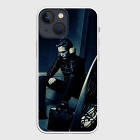 Чехол для iPhone 13 mini с принтом Роберт Паттинсон в Санкт-Петербурге,  |  | batman | devil all the time | robert pattinson | the batman | twilight | бетмен | бэтмен | дьявол всегда здесь | роберт паттинсон | сумерки