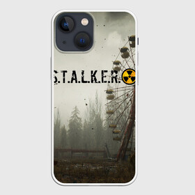Чехол для iPhone 13 mini с принтом STALKER 2 в Санкт-Петербурге,  |  | gsc game world | s.t.a.l.k.e.r. | stalker | stalker 2 | постапокалиптический шутер | сталкер | сталкер 2 | шутер