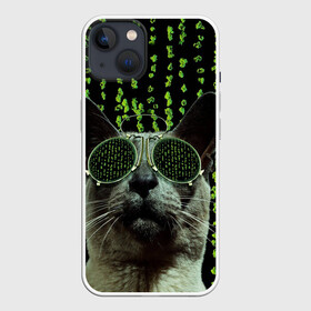 Чехол для iPhone 13 с принтом КОТ в Санкт-Петербурге,  |  | животные | зайка | заяц | звери | зевающий кот | кися | кот | котенок | котики | коты | кричащий кот | кролик | минимализм | питомцы | прикольные картинки