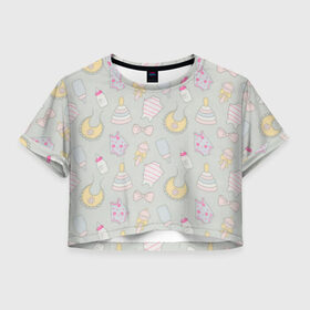 Женская футболка Crop-top 3D с принтом Гринч 3D/ The Grinch в Санкт-Петербурге, 100% полиэстер | круглая горловина, длина футболки до линии талии, рукава с отворотами | the grinch | гринч | для детей | мультфильм | рождество