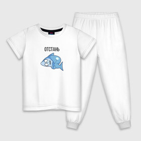 Детская пижама хлопок с принтом Акула в Санкт-Петербурге, 100% хлопок |  брюки и футболка прямого кроя, без карманов, на брюках мягкая резинка на поясе и по низу штанин
 | Тематика изображения на принте: baby shark | sea | shark | акула | акуленок | акулы | море | океан | рыба