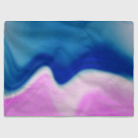 Плед 3D с принтом Воздушный Крем в Санкт-Петербурге, 100% полиэстер | закругленные углы, все края обработаны. Ткань не мнется и не растягивается | blue | cream | gradient | pink | абстрактный | абстракция | вода | волны | гламур | градиент | девочкам | зефирка | краска | краски | красочный | море | мороженое | небеса | нежные | пастельные | перламутровый