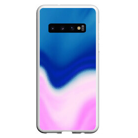 Чехол для Samsung Galaxy S10 с принтом Воздушный Крем в Санкт-Петербурге, Силикон | Область печати: задняя сторона чехла, без боковых панелей | blue | cream | gradient | pink | абстрактный | абстракция | вода | волны | гламур | градиент | девочкам | зефирка | краска | краски | красочный | море | мороженое | небеса | нежные | пастельные | перламутровый