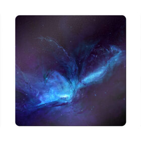 Магнит виниловый Квадрат с принтом Космос в Санкт-Петербурге, полимерный материал с магнитным слоем | размер 9*9 см, закругленные углы | Тематика изображения на принте: голубые пятна