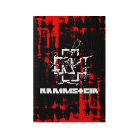 Обложка для паспорта матовая кожа с принтом Rammstein. в Санкт-Петербурге, натуральная матовая кожа | размер 19,3 х 13,7 см; прозрачные пластиковые крепления | Тематика изображения на принте: music | rammstein | rock | индастриал метал | метал группа | музыка | музыкальная группа | немецкая метал группа | рамштайн | рок | хард рок