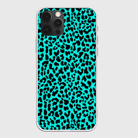 Чехол для iPhone 12 Pro Max с принтом ЛАЗУРНЫЙ ЛЕОПАРД в Санкт-Петербурге, Силикон |  | гепард | гламур | животные | камуфляж | лазурь | леопард | морской | паттерн | пятна | синий