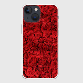 Чехол для iPhone 13 mini с принтом Roses в Санкт-Петербурге,  |  | алые розы | весна | деревья | касные розы | красная роза | красный цветок | лепестки | лес | лето | листья | май | милион алых роз | на каждый день | осень | поле | роза | розы | солнце | тропики | флора