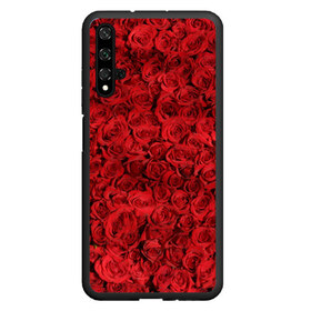 Чехол для Honor 20 с принтом Roses в Санкт-Петербурге, Силикон | Область печати: задняя сторона чехла, без боковых панелей | алые розы | весна | деревья | касные розы | красная роза | красный цветок | лепестки | лес | лето | листья | май | милион алых роз | на каждый день | осень | поле | роза | розы | солнце | тропики | флора