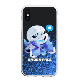 Чехол для iPhone XS Max матовый с принтом UNDERTALE в Санкт-Петербурге, Силикон | Область печати: задняя сторона чехла, без боковых панелей | sans | undertale | андертале | андертейл | игра | подземная история | подземная сказка | санс | ундертале