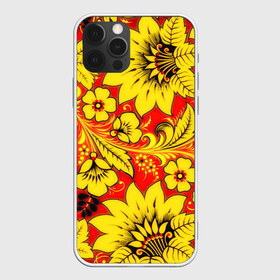 Чехол для iPhone 12 Pro Max с принтом Хохлома в Санкт-Петербурге, Силикон |  | Тематика изображения на принте: арт | вектор | желтый | зеленый | золотой | красный | народный рисунок | рисунок | хохлома | цветок | цветы | чёрный | ягода | ягоды