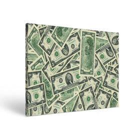 Холст прямоугольный с принтом Доллар в Санкт-Петербурге, 100% ПВХ |  | Тематика изображения на принте: 100 долларов | арт | банкноты | валюта | деньги | доллар | зеленый | рисунок | сто | сто долларов