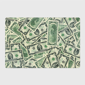 Магнитный плакат 3Х2 с принтом Доллар в Санкт-Петербурге, Полимерный материал с магнитным слоем | 6 деталей размером 9*9 см | Тематика изображения на принте: 100 долларов | арт | банкноты | валюта | деньги | доллар | зеленый | рисунок | сто | сто долларов