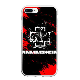 Чехол для iPhone 7Plus/8 Plus матовый с принтом Rammstein. в Санкт-Петербурге, Силикон | Область печати: задняя сторона чехла, без боковых панелей | music | rammstein | rock | индастриал метал | метал группа | музыка | музыкальная группа | немецкая метал группа | рамштайн | рок | хард рок