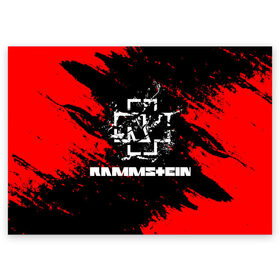 Поздравительная открытка с принтом Rammstein. в Санкт-Петербурге, 100% бумага | плотность бумаги 280 г/м2, матовая, на обратной стороне линовка и место для марки
 | music | rammstein | rock | индастриал метал | метал группа | музыка | музыкальная группа | немецкая метал группа | рамштайн | рок | хард рок