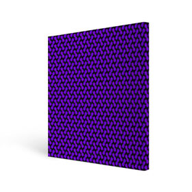 Холст квадратный с принтом Dorri в Санкт-Петербурге, 100% ПВХ |  | abstraction | pattern | purple | shapes | абстракция | паттерн | фиолетовый | формы