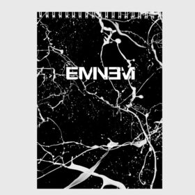 Скетчбук с принтом EMINEM в Санкт-Петербурге, 100% бумага
 | 48 листов, плотность листов — 100 г/м2, плотность картонной обложки — 250 г/м2. Листы скреплены сверху удобной пружинной спиралью | Тематика изображения на принте: eminem | rap | актёр | американский рэпер | композитор | маршалл | продюсер | рэп | рэпер | эминем