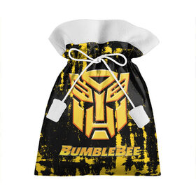 Подарочный 3D мешок с принтом Bumblebee. в Санкт-Петербурге, 100% полиэстер | Размер: 29*39 см | Тематика изображения на принте: 