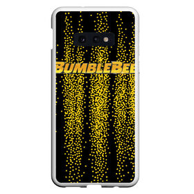 Чехол для Samsung S10E с принтом Bumblebee. в Санкт-Петербурге, Силикон | Область печати: задняя сторона чехла, без боковых панелей | Тематика изображения на принте: автобот разведчик | автоботы | бамблби | боевик | кино | кино трансформеры | персонаж вселенной трансформеров | приключения | трансформеры | фантастика | фильмы