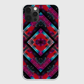 Чехол для iPhone 12 Pro Max с принтом Monna в Санкт-Петербурге, Силикон |  | colorful | geometric | kaleidoscope | mosaic | pattern | rhombuses | squares | геометрический | калейдоскоп | квадраты | мозаика | разноцветный | ромбы | узор