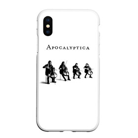 Чехол для iPhone XS Max матовый с принтом Apocalyptica в Санкт-Петербурге, Силикон | Область печати: задняя сторона чехла, без боковых панелей | apocalyptica | eicca toppinen | finland | heavy | helsenki | metall | metallica | mikko sirn | paavo ltjnen | perttu kivilaakso | rock | апоклиптика | виолончель | рок | симфонический рок | финляндия | эйкка топпинен