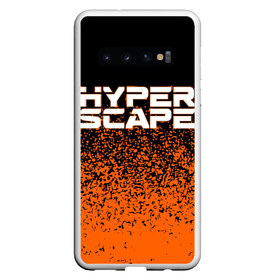 Чехол для Samsung Galaxy S10 с принтом Hyper Scape в Санкт-Петербурге, Силикон | Область печати: задняя сторона чехла, без боковых панелей | esport | games | hyper scape | twitch | игроки | игролюбители | игроманы | игры | киберспорт | королевская битва | корона | твич | хупер скайп | хупер скайпе