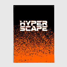 Постер с принтом Hyper Scape. в Санкт-Петербурге, 100% бумага
 | бумага, плотность 150 мг. Матовая, но за счет высокого коэффициента гладкости имеет небольшой блеск и дает на свету блики, но в отличии от глянцевой бумаги не покрыта лаком | esport | games | hyper scape | twitch | игроки | игролюбители | игроманы | игры | киберспорт | королевская битва | корона | твич | хупер скайп | хупер скайпе