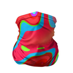 Бандана-труба 3D с принтом Цветное безумие в Санкт-Петербурге, 100% полиэстер, ткань с особыми свойствами — Activecool | плотность 150‒180 г/м2; хорошо тянется, но сохраняет форму | абстракция | камуфляж | кляксы | краски | линии | неон | неоновая абстракция | неоновый принт | неоновый рисунок | пятна | разводы | разноцветное