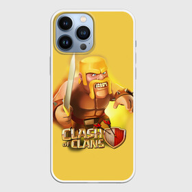 Чехол для iPhone 13 Pro Max с принтом Clash of Clans в Санкт-Петербурге,  |  | clash of clans | clash royale | game | supercell | детская | детям | игра | клаш оф кланс | клаш оф кленс | клеш оф кленс | клэш оф кланс | компьютерная игра | пекка