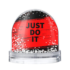 Снежный шар с принтом JUST DO IT в Санкт-Петербурге, Пластик | Изображение внутри шара печатается на глянцевой фотобумаге с двух сторон | do | it | just | just do it | nike | sport | джаст | джаст ду ит | ду | ит | лабаф | мем | мемы | надпись | найк | спорт | шайа