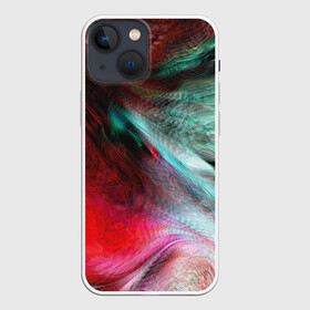 Чехол для iPhone 13 mini с принтом Roflex в Санкт-Петербурге,  |  | abstraction | colorful | light | lines | patterns | red | spots | абстракция | красный | линии | пятна | разноцветный | свет | узоры